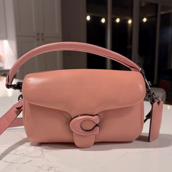 Coach Pillow Tabby in Pink Leather - Picture 1 of 10